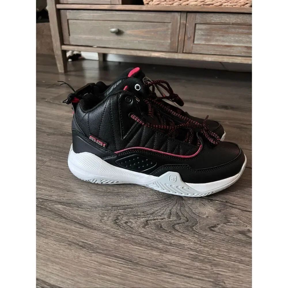AND1 Men’s Streetball Basketball Shoes High-Top size 7